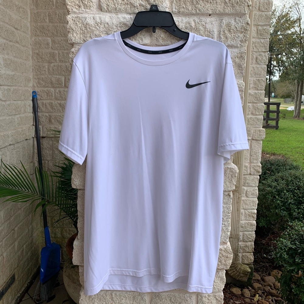 Nike Dri Fit Athletic Tee White
